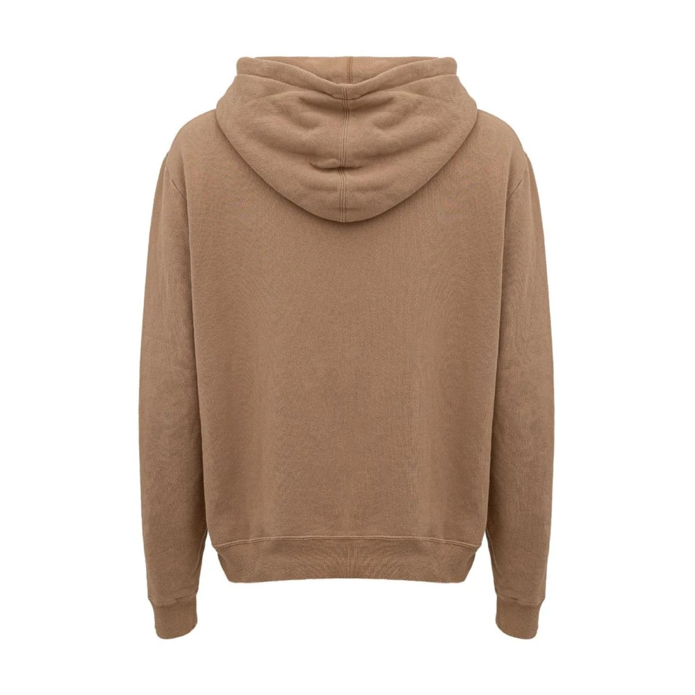 Saint Laurent Beige Katoenen Hoodie Sweater Beige Heren
