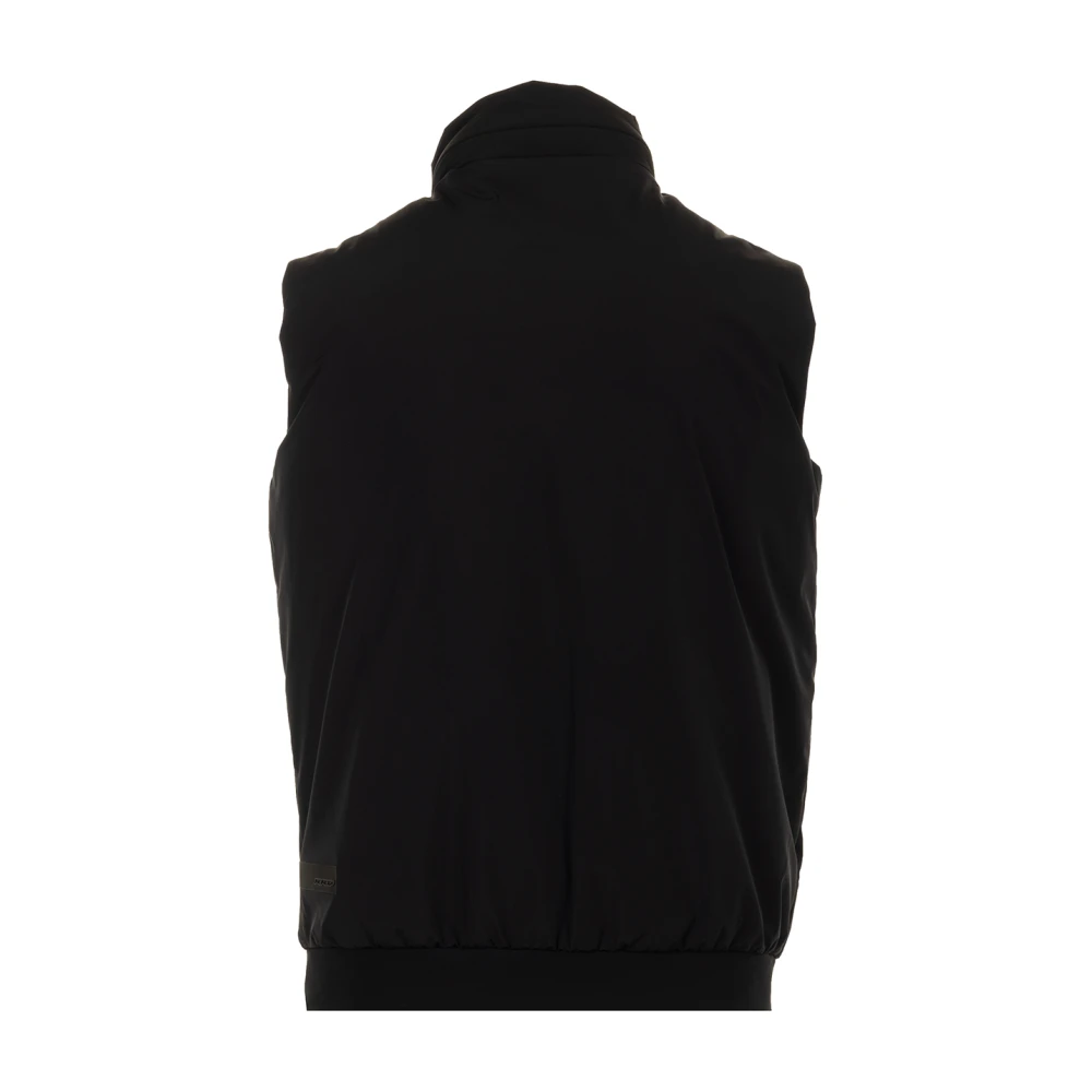 RRD Zwarte Stijlvolle Gilet Jas voor Mannen Black Heren
