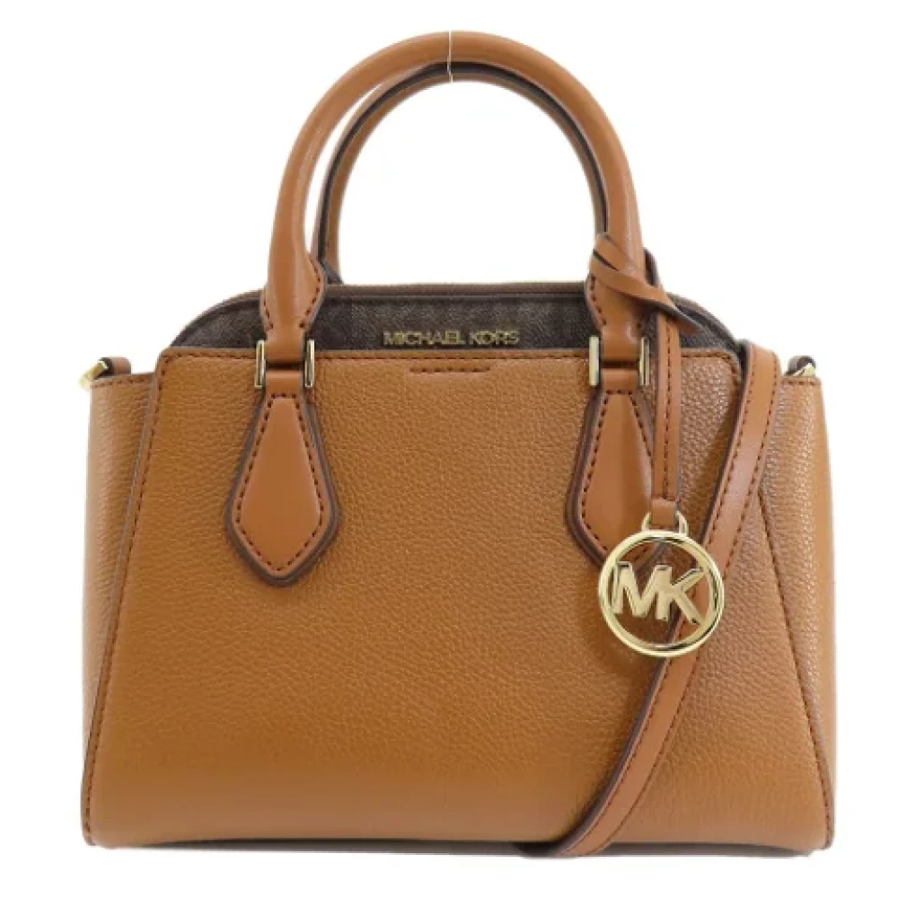 Michael Kors Pre-owned Leather handbags Brown Dames
