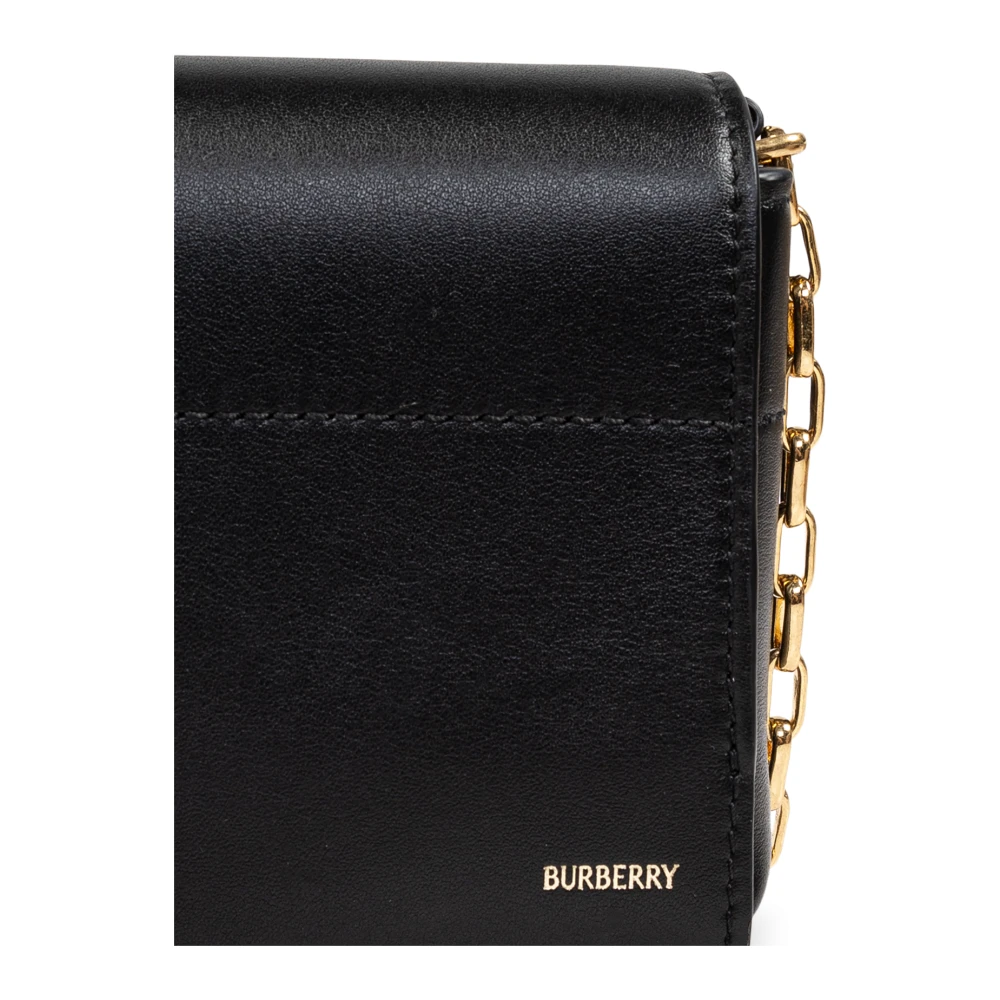 Burberry Schoudertas Spin Mini Black Dames