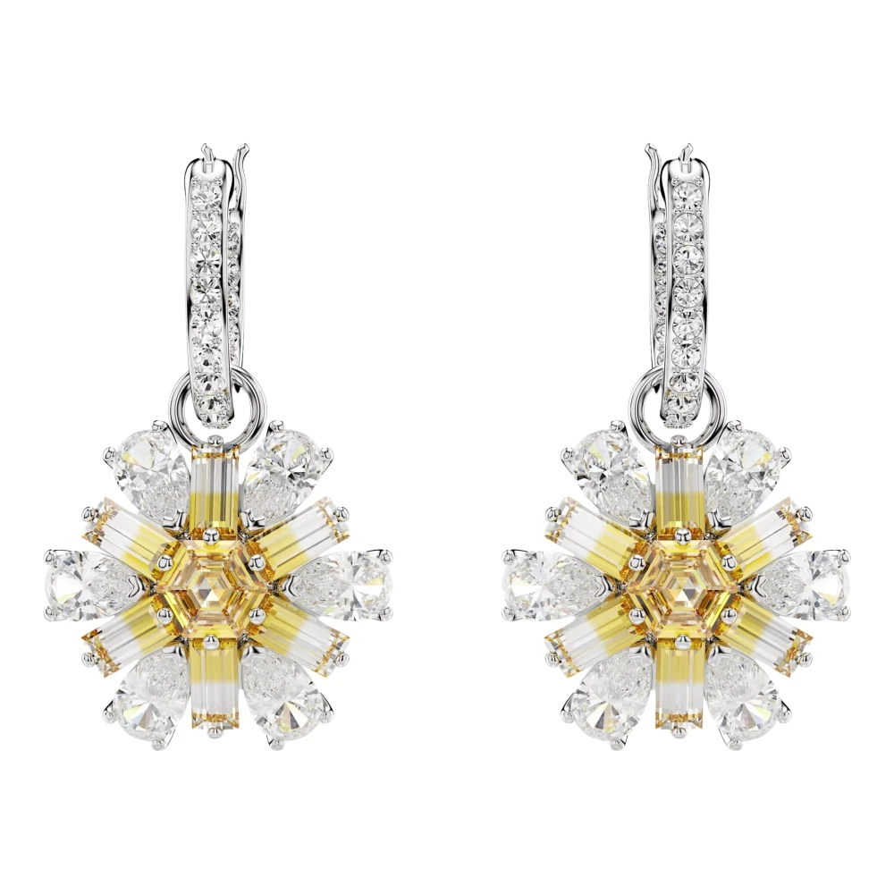 Swarovski Women's Yellow Earrings Idyllia 5683243