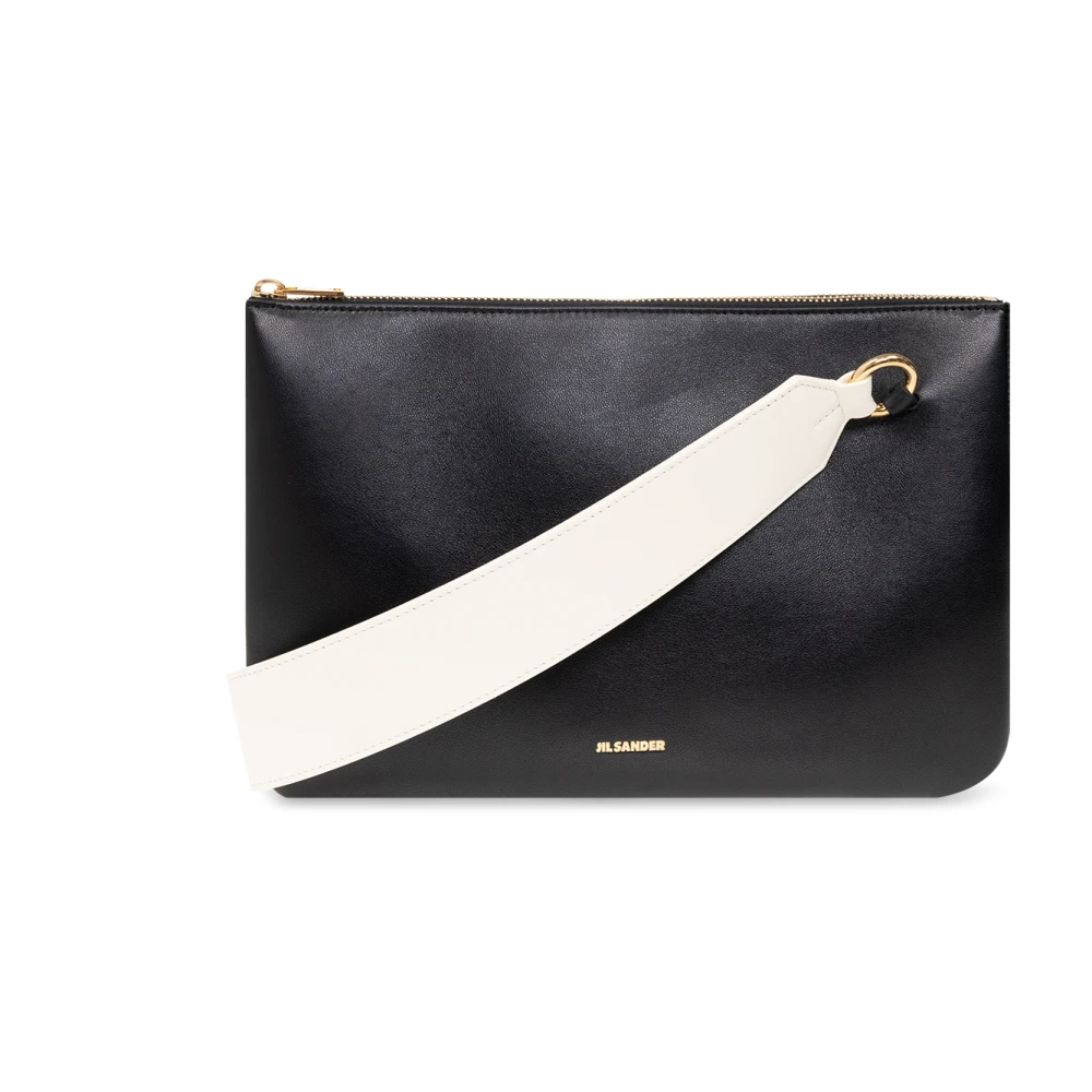 Jil Sander Women's Black Link Shoulder Bag