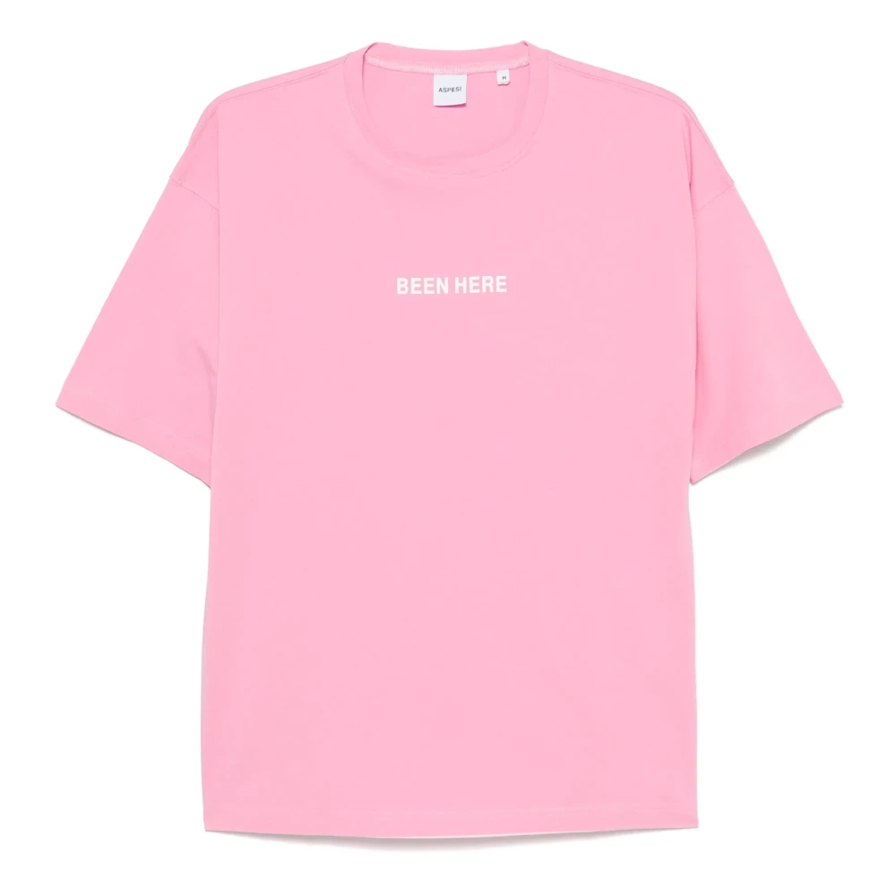 Aspesi - Tops > T-Shirts - Pink - Aspesi - Modalova
