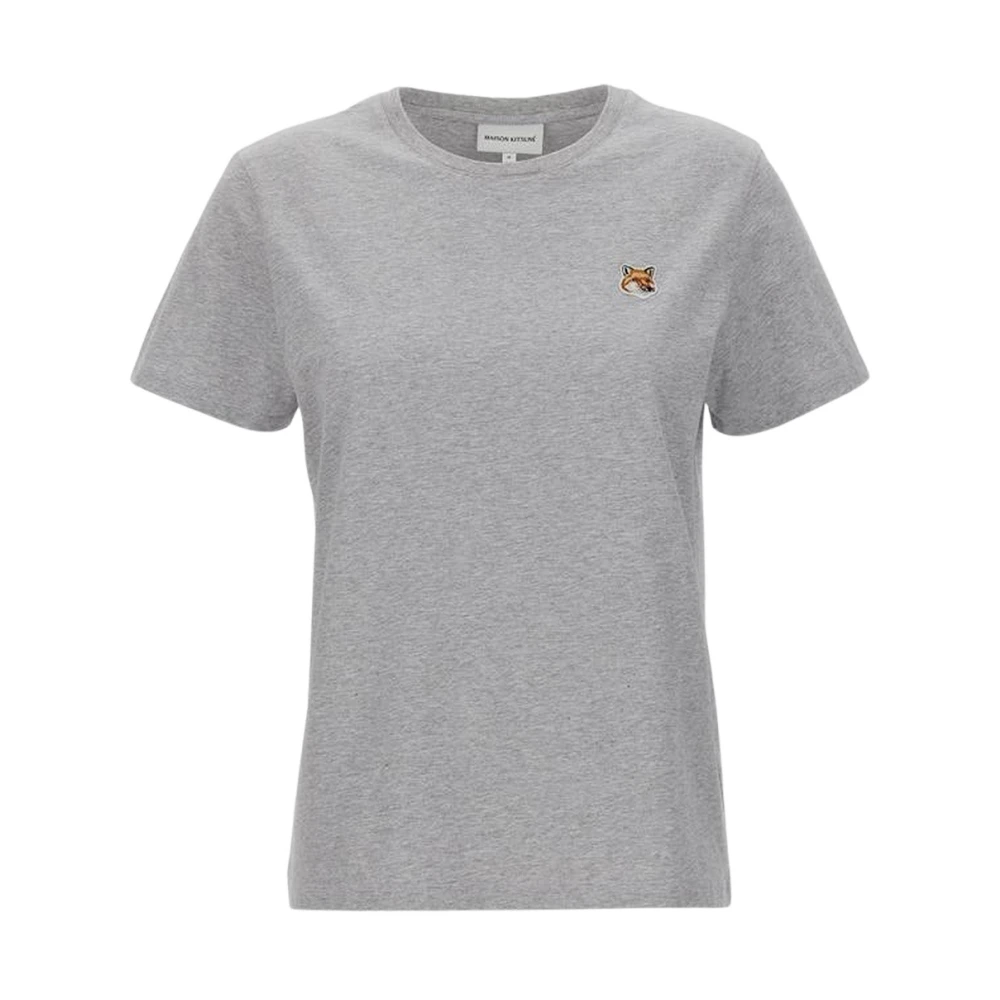 Maison Kitsuné Dames T-shirt Kleding Gray Dames