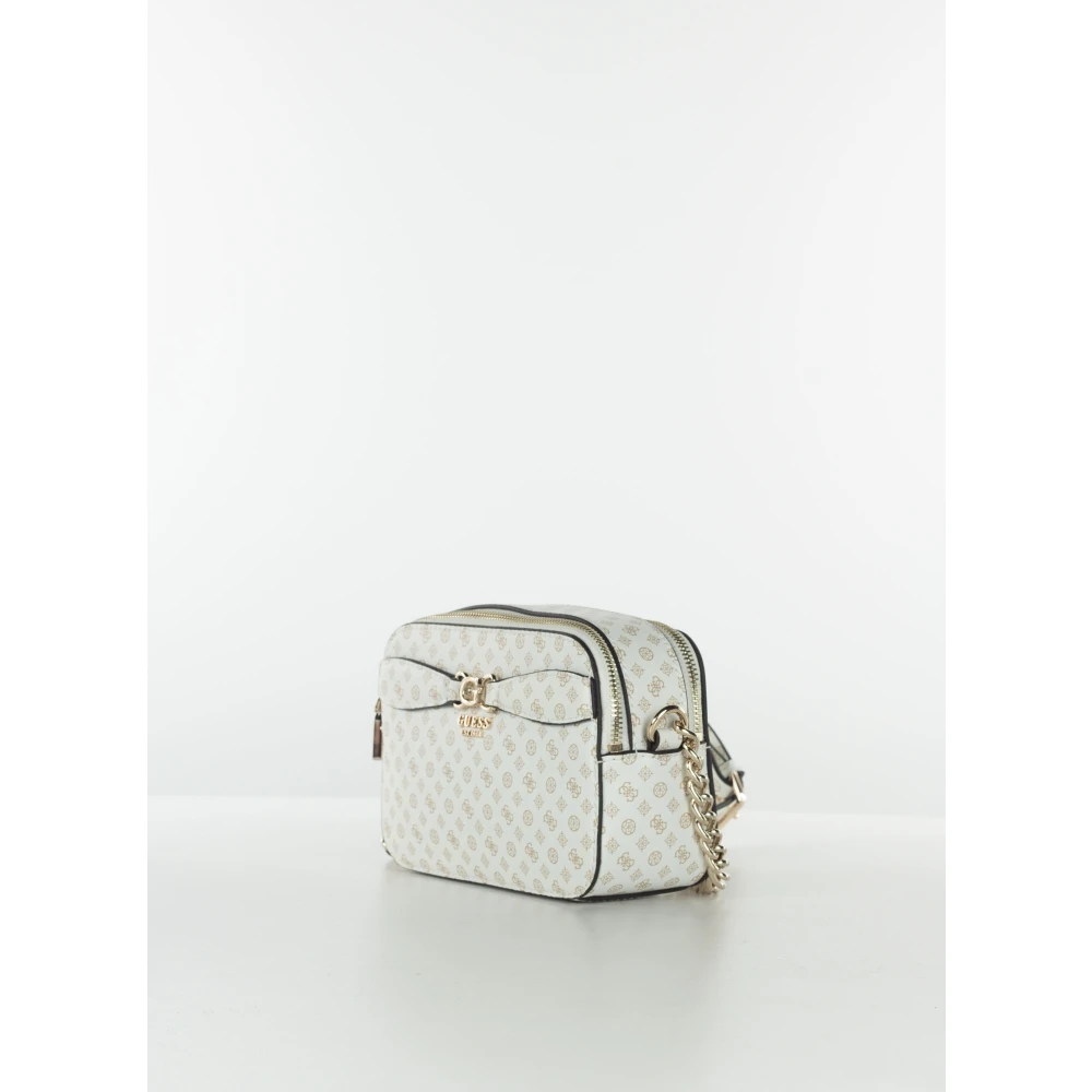 Guess Arlena Camera Bag White Dames