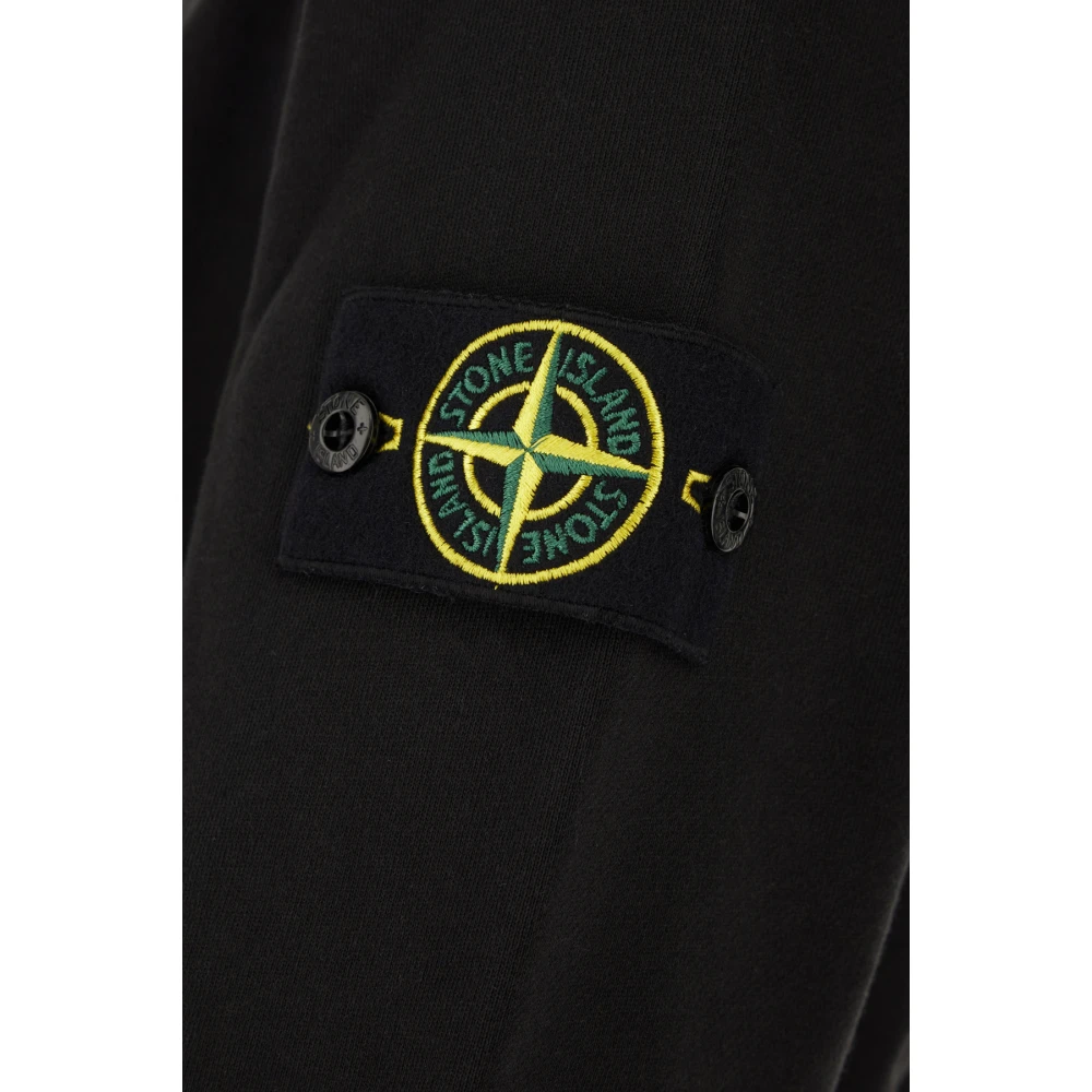 Stone Island Stijlvolle Sweatshirt voor Mannen Black Heren