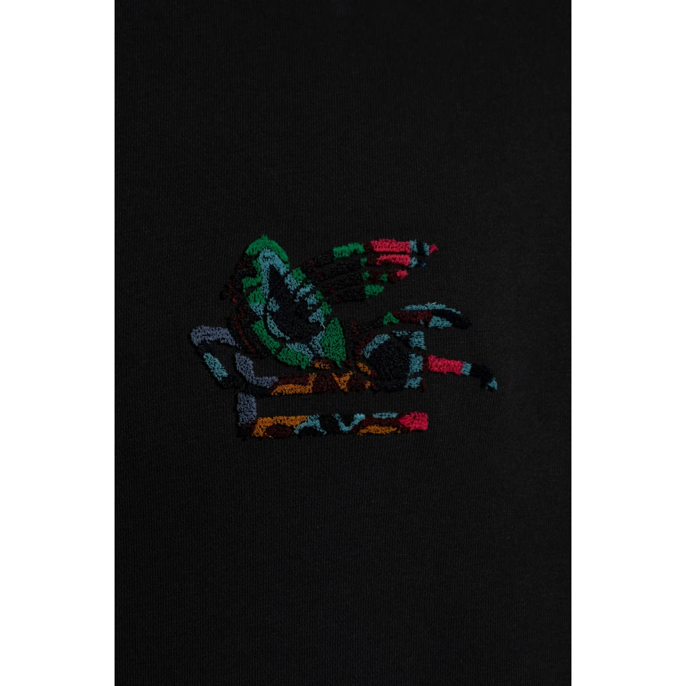 ETRO Sweatshirt met logo Black Heren