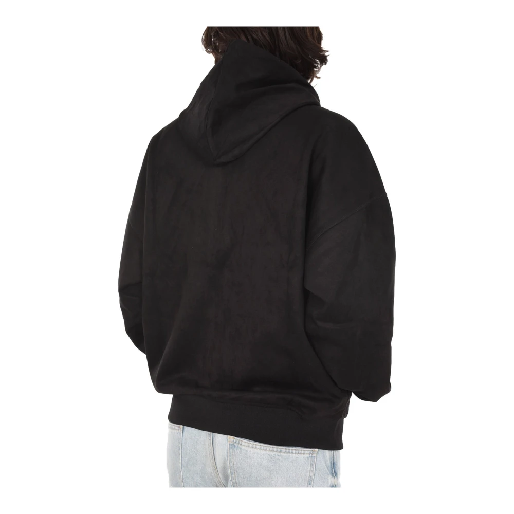 Guess Neopreen Suède Hoodie Black Heren