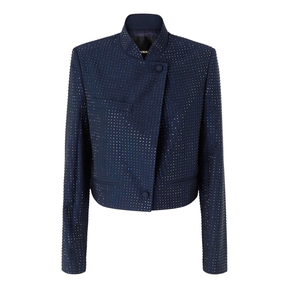 Pinko Donna Blu Giacche, L, New,