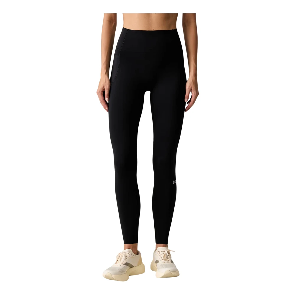 Under Armour Donna Nero Leggings Vanish Elite Da Ultimate / Metallico Argento M - Immagine 3