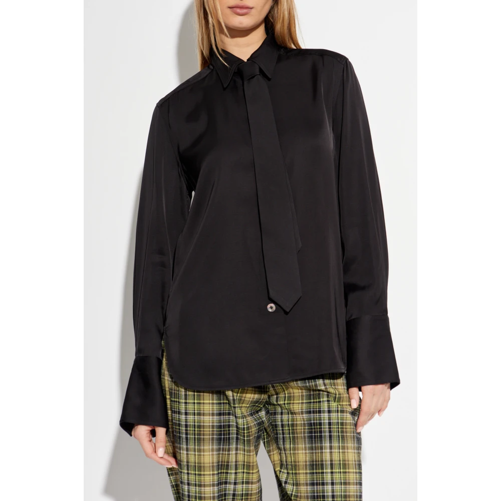Paul Smith Overhemd met bijgevoegde stropdas Black Dames