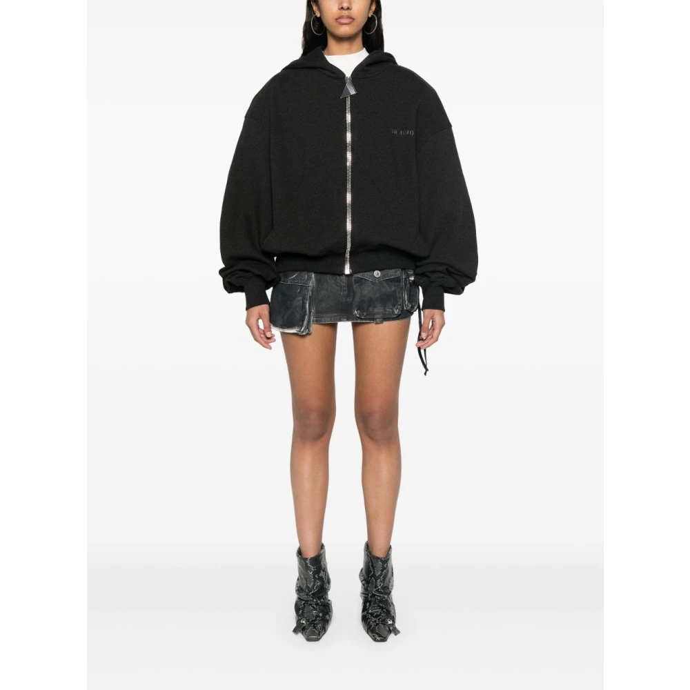 The Attico Stijlvolle Sweaters Collectie Black Dames