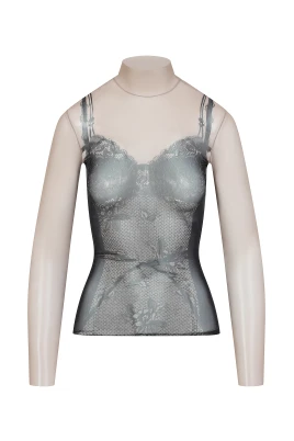 Trompe L'oeil Lingerie Top