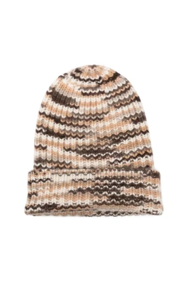 Ribbed Cashmere Beanie
