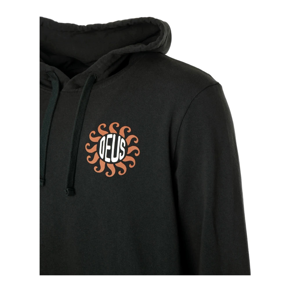 Deus Ex Machina Cosmo Hoodie met kangoeroezak Gray Heren