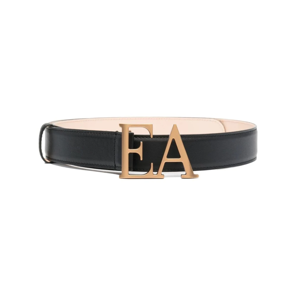 Emporio Armani Women's Black Belts, 90 Cm, Fashion Belt
