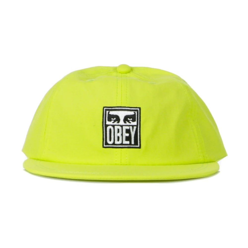 Obey Icon Eyes Strapback Pet Green Heren
