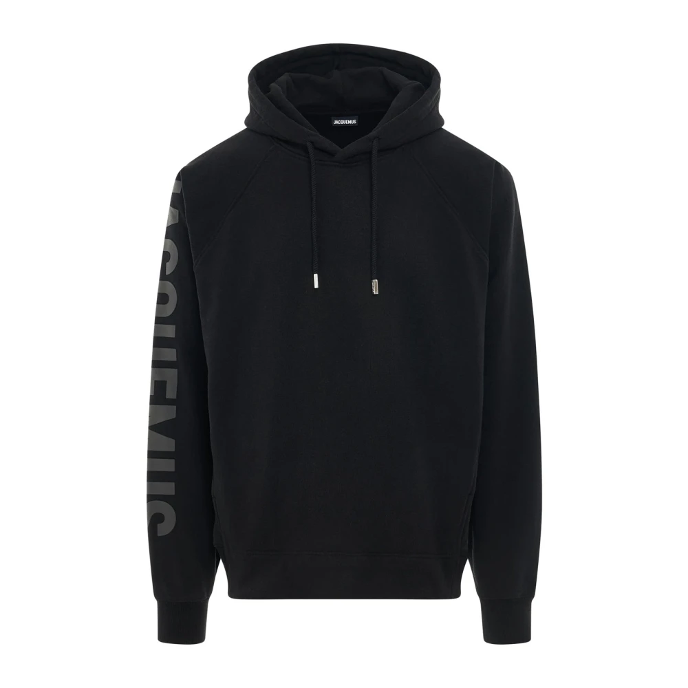 Jacquemus Stijlvolle hoodie voor dagelijks gebruik Black Heren