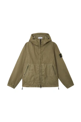 Nylon Panama Hooded Jacket