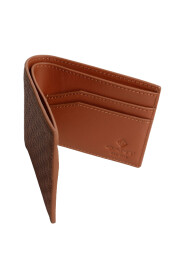 Brun Gant Leather Signature Weave Wallet Tilbehør