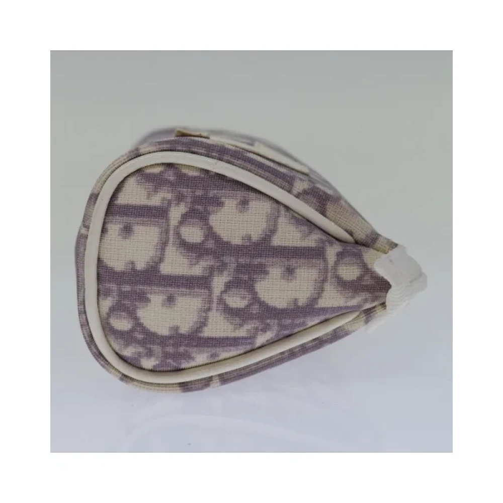 Dior Vintage Pre-owned Canvas dior-bags Purple Dames