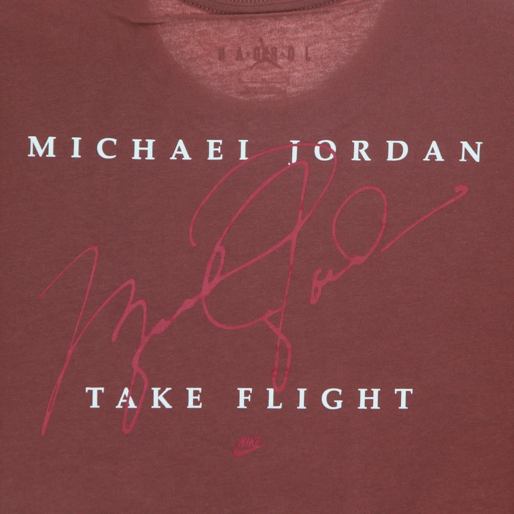 Jordan Essentiële Canyon Heren T-shirt Roest Wit Brown Heren