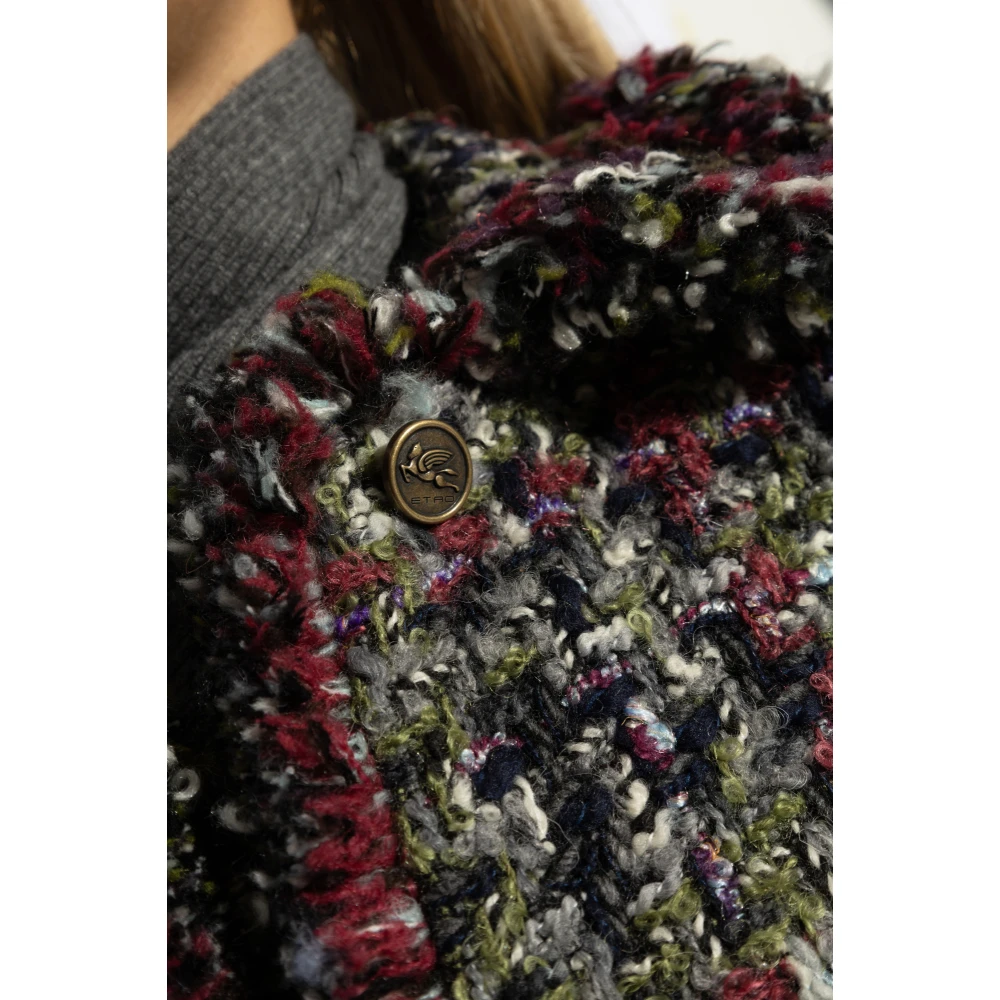 ETRO Tweed jas Multicolor Dames