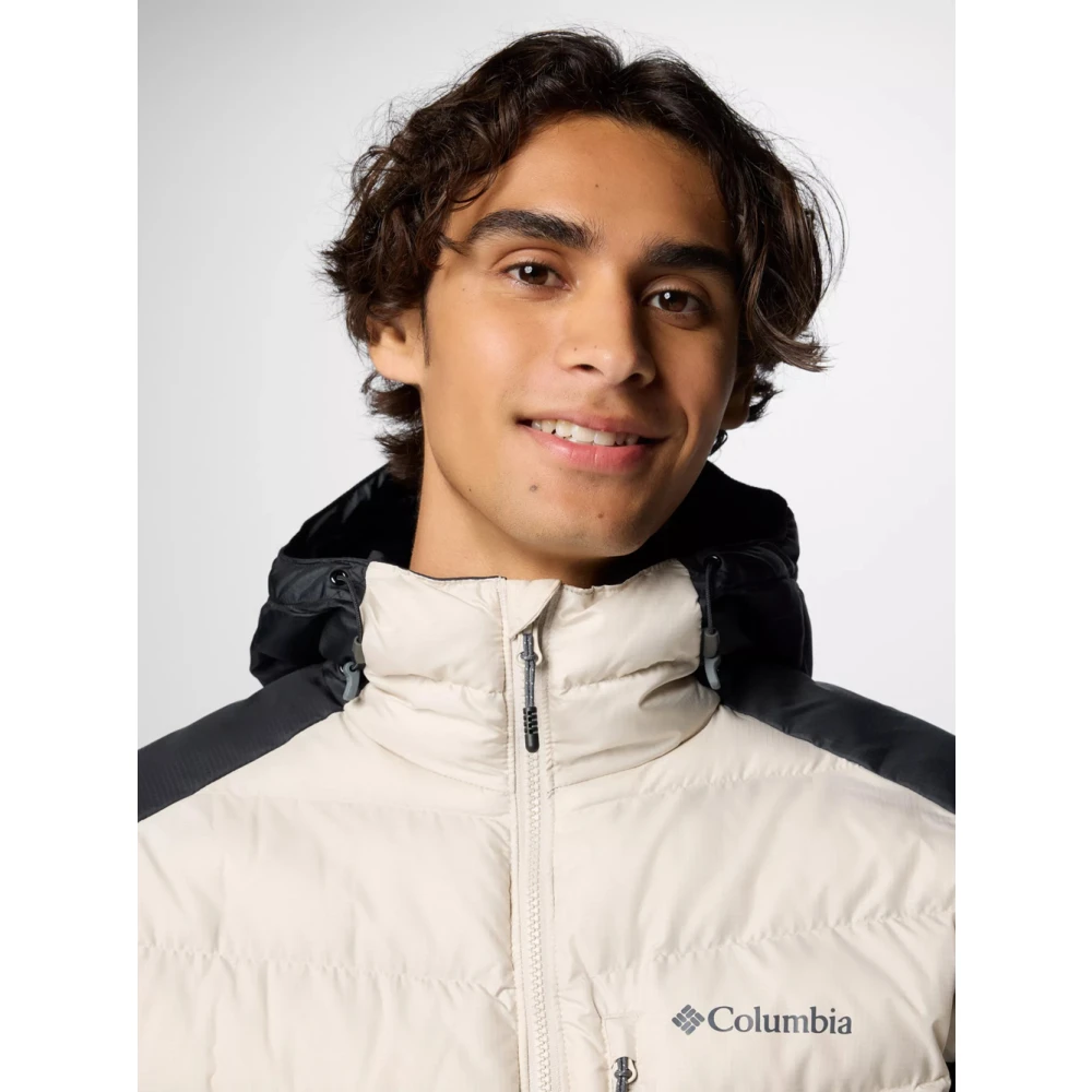 Columbia Labyrinth Loop Hoodie Jas Ivoor White Heren