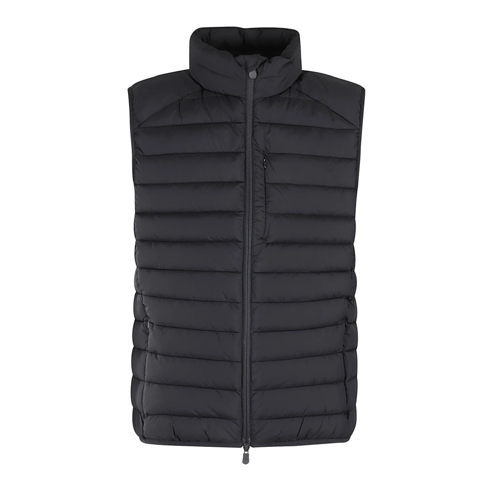 Save The Duck Quilted Puffer Vest Blue, Herr