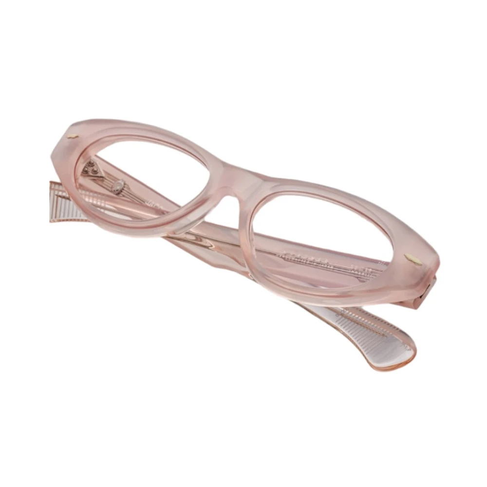 Jacques Marie Mage Beperkte oplage perzik Cat-eye zonnebril Orange Dames