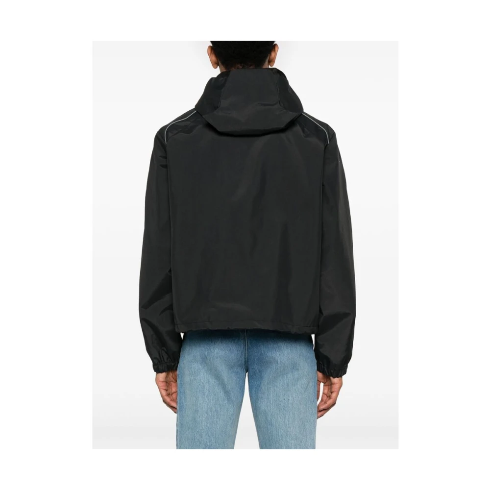 Coperni Zwarte Hoodie met Ritssluiting Black Heren