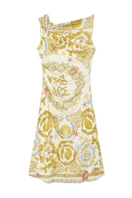 floral-draped-dress-with-logo-detail