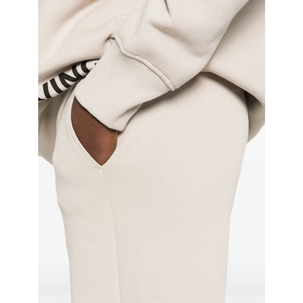 Max Mara Beige Bali Broek Hoge Stilistische Inhoud Beige Dames