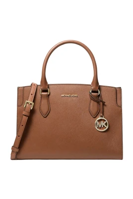 Becca Medium Saffiano Satchel