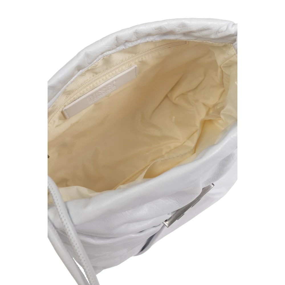 Diesel Schoudertas Scrunch-D White Dames