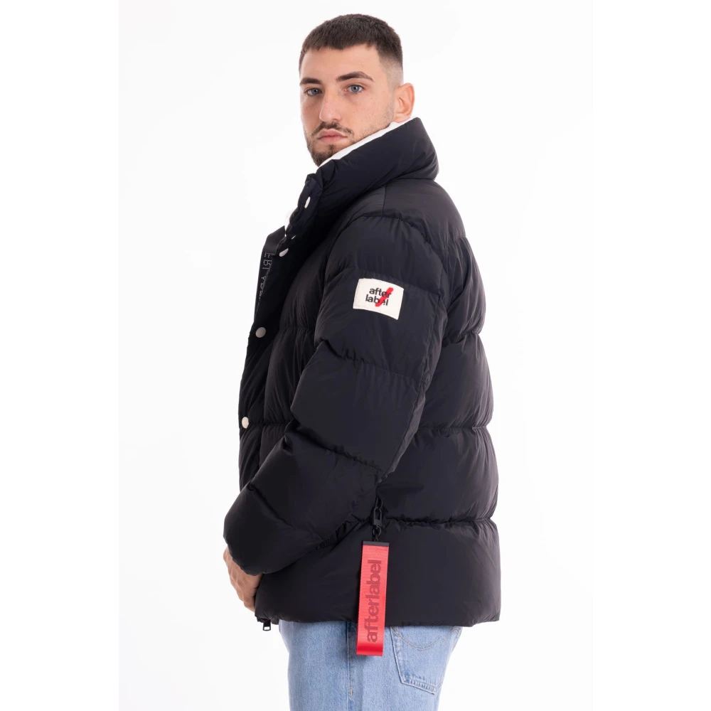 Afterlabel Heren Chamonix Gewatteerde Jas Black Heren