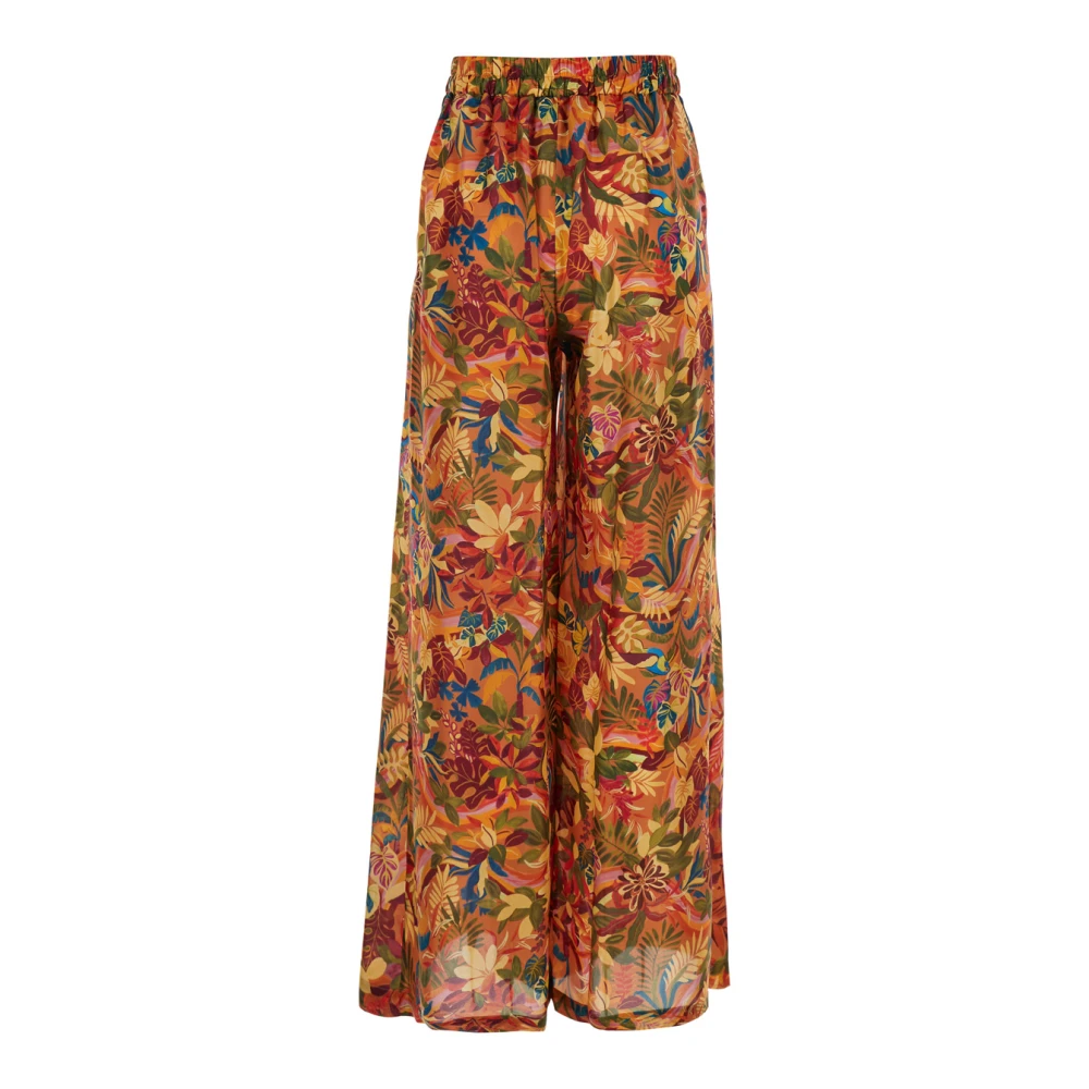 Momoni MultiColour Broek Aspes Pant Multicolor Dames