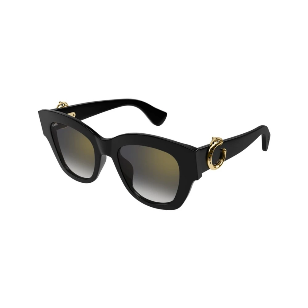 Cartier Unisex Black Sunglasses, 52 Mm, Authentic Glasses With Top-Notch Service