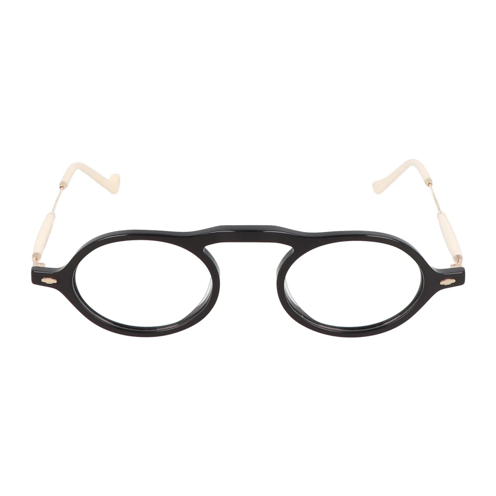 Eyepetizer Ronde Metalen Bril Quinze C.a. Yellow Unisex