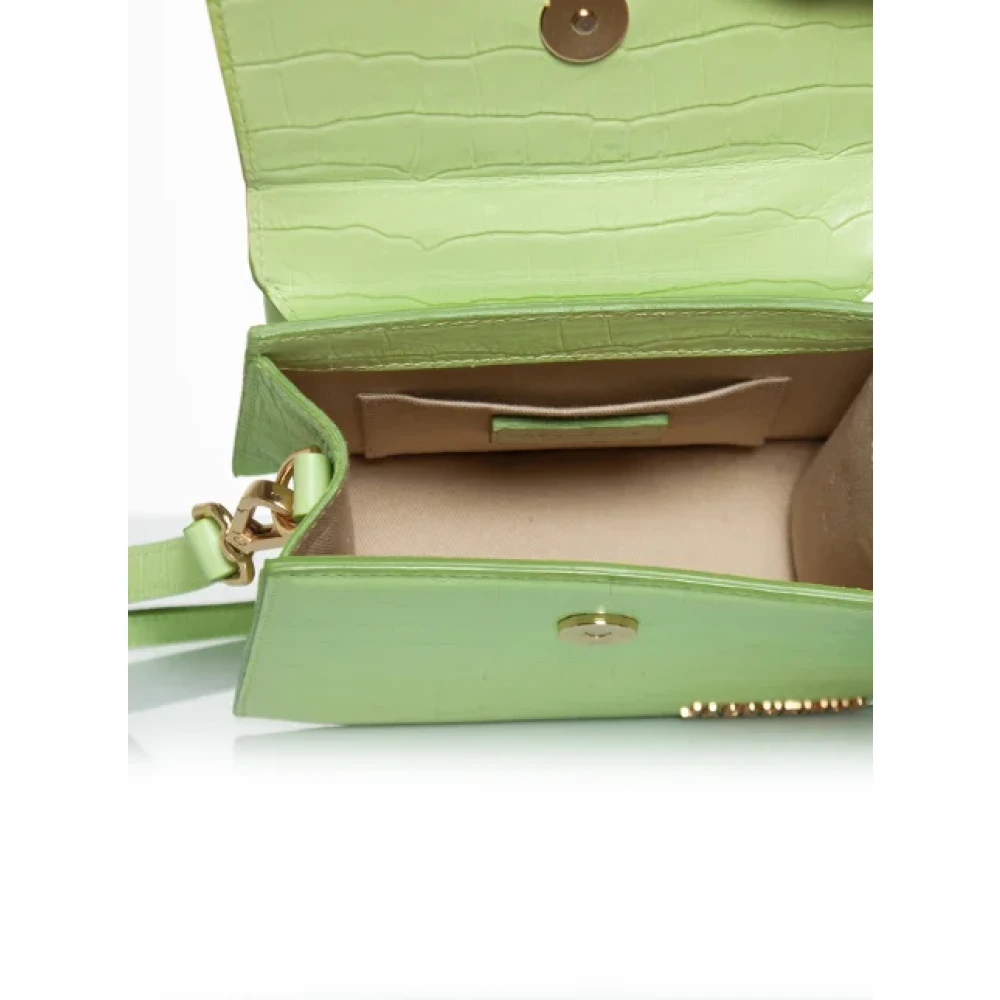 Jacquemus Pre-owned Leather handbags Green Dames