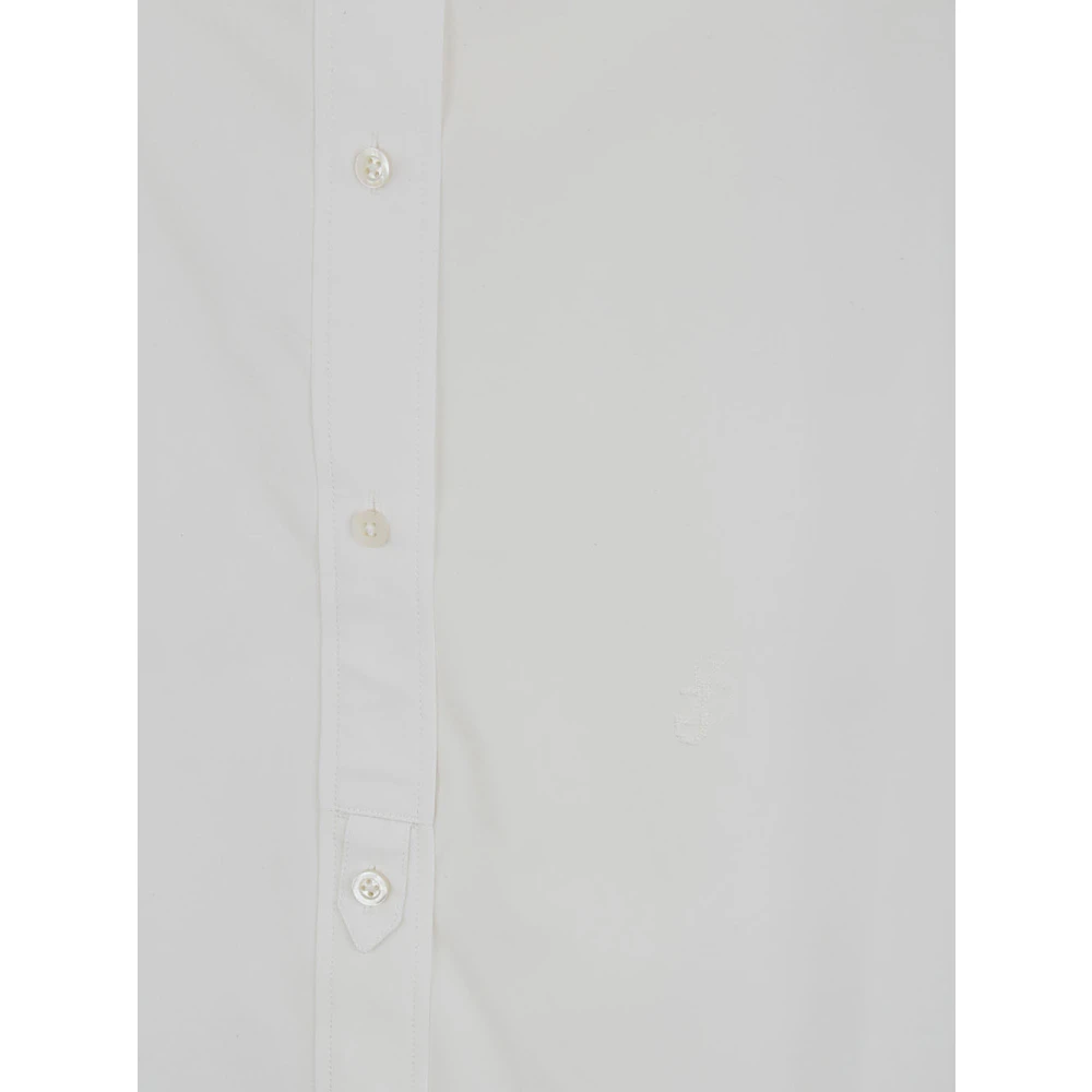 Jil Sander Optic White Fitted Shirt White Dames