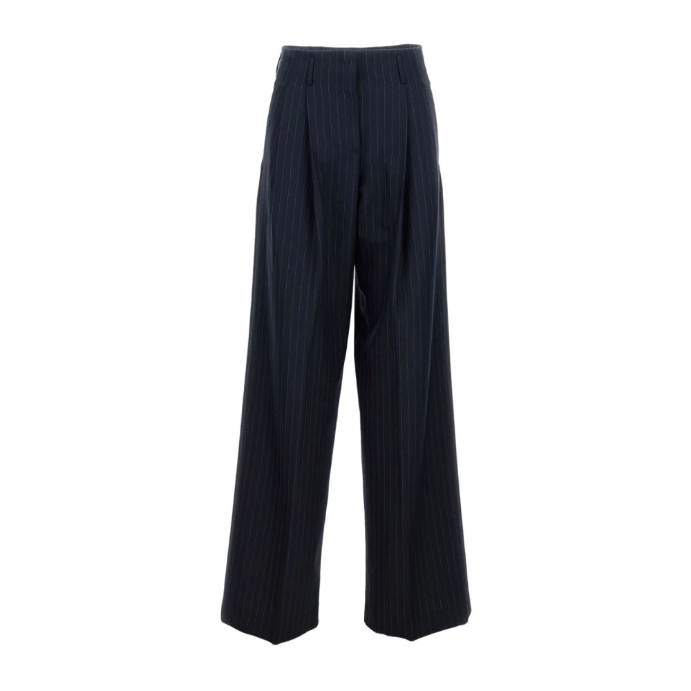 Golden Goose Femme Bleu - Pantalon Sartorial En Laine E - Pantalons - Taille: 38 Fr