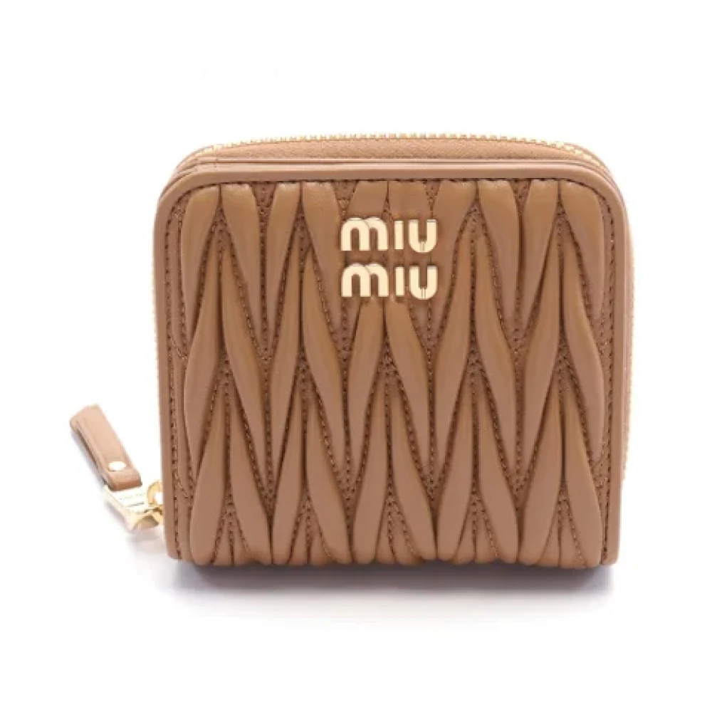 Pre-owned > Pre-owned Accessories > Pre-owned Wallets - - Miu Miu Pre-owned - Modalova