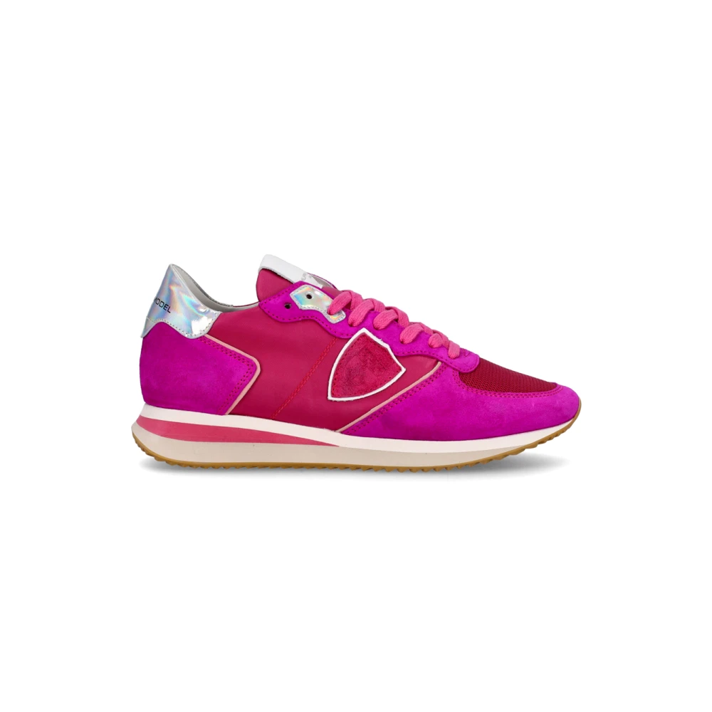 Philippe Model Women's Pink Sneakers, 6 Uk, Trainers Trpx Running