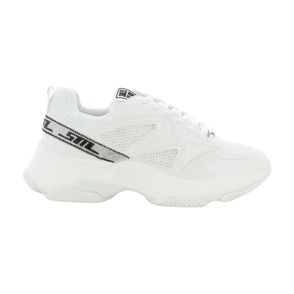 Steve Madden Sneakers White, Dam