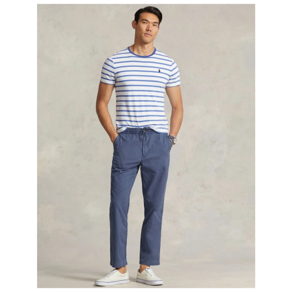 Polo Ralph Lauren Elastische taille Prepster broek Blue Heren