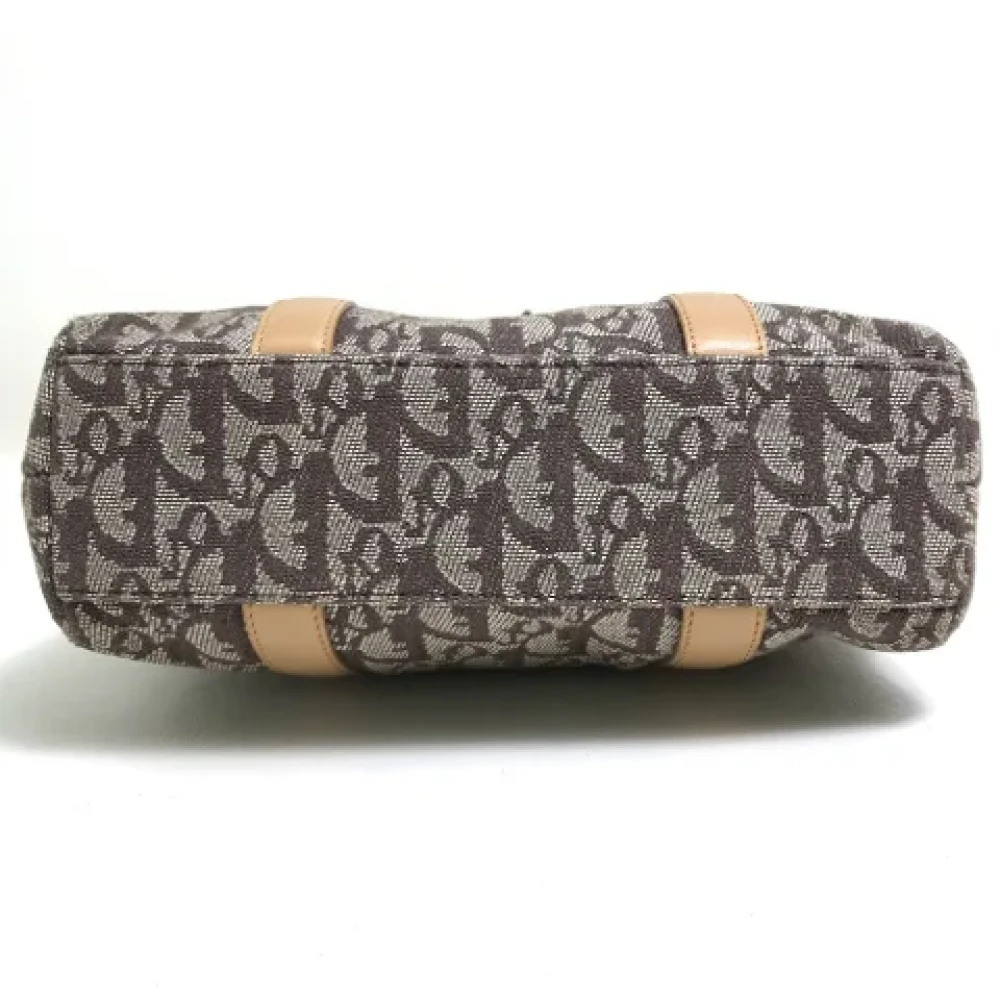 Dior Vintage Pre-owned Fabric dior-bags Beige Dames