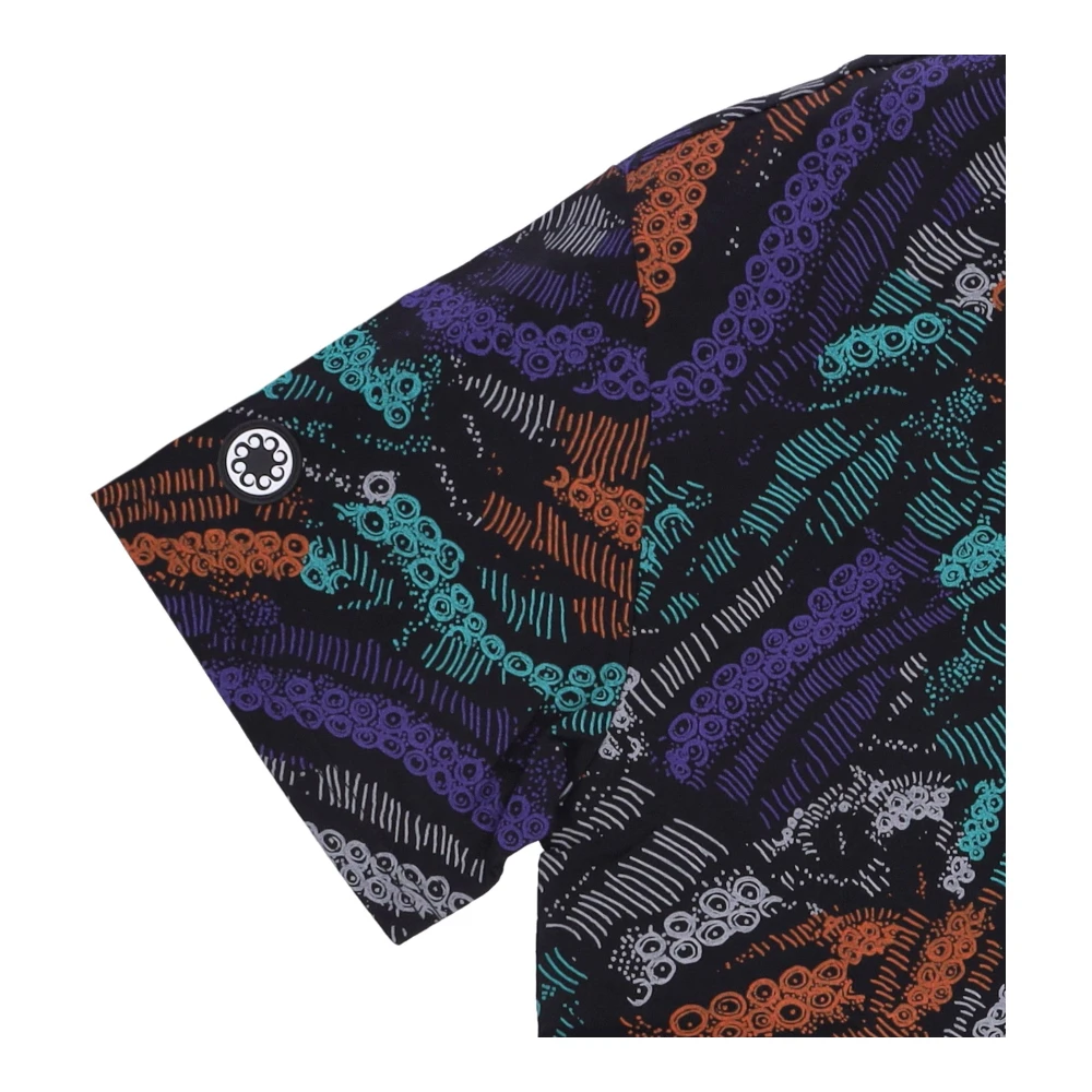 Octopus Zwarte Heren Casual Tee Black Heren