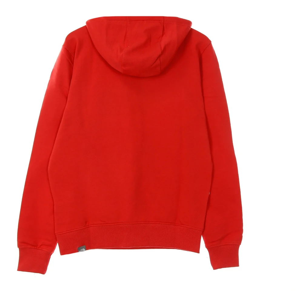 The North Face Rode lichtgewicht hoodie met capuchon lange mouwen Red Heren
