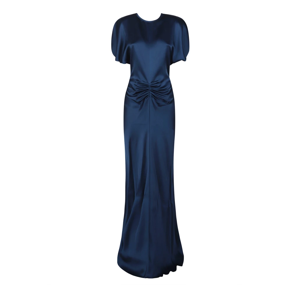 Victoria Beckham - Isabella Gown - Dresses - Mujer - Azul - Xs